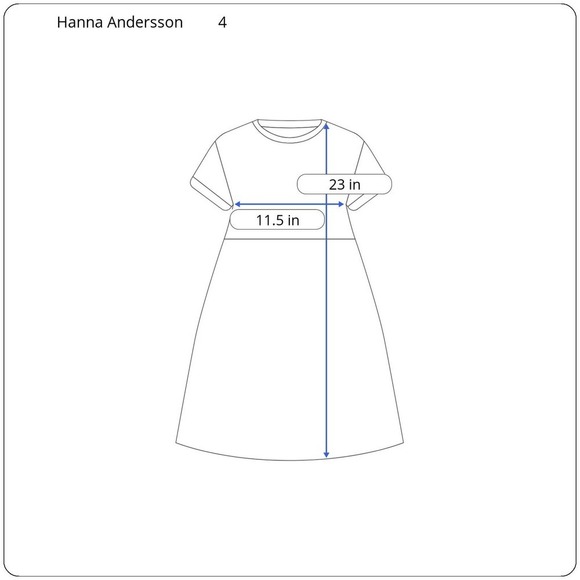 HANNA Andersson Dress 100 Girls 4 Colorful Plaid Tiered Twirl - Picture 9 of 9